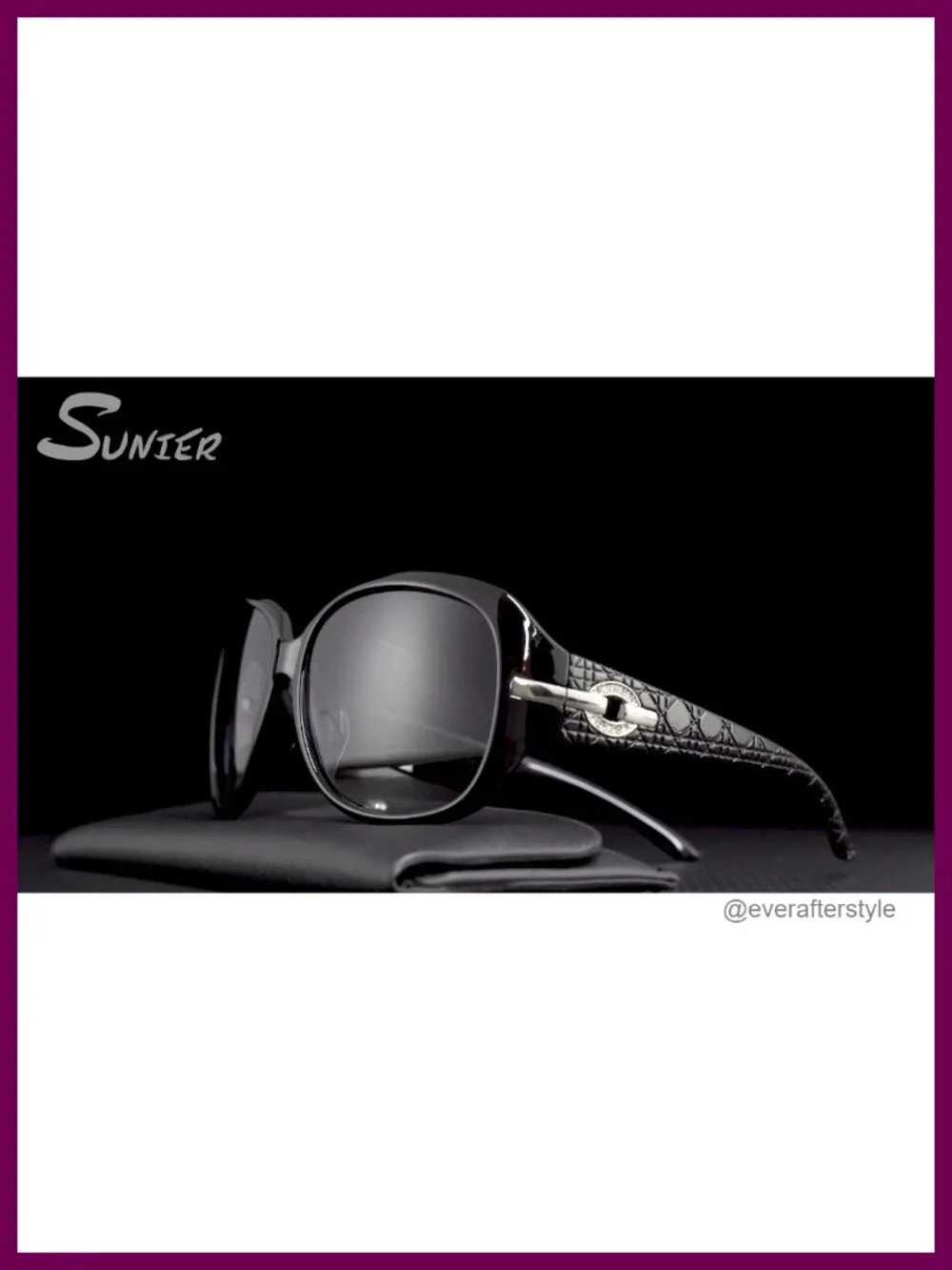 Oversized Polarized Sunglasses for Women Retro Shield UV400 Protection